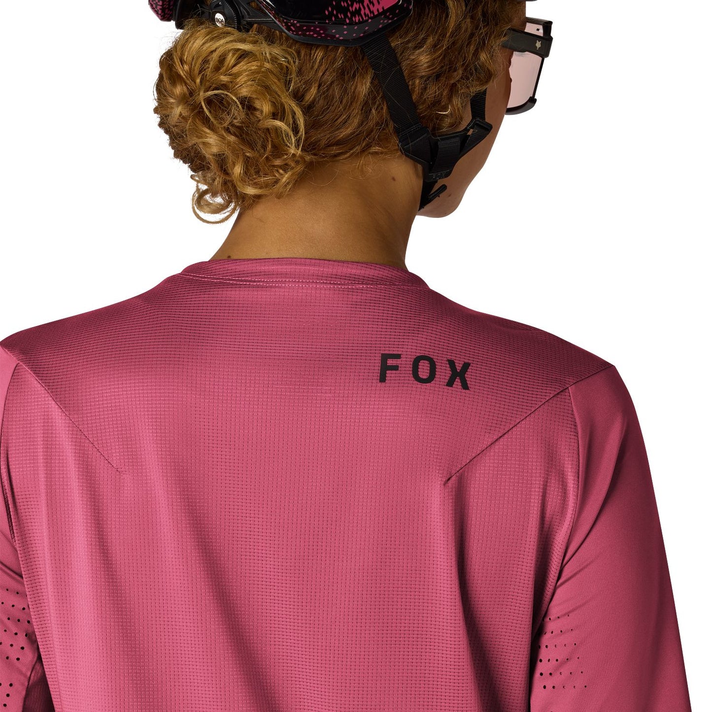 FOX FLEXAIR Jersey met korte mouwen voor dames Berry