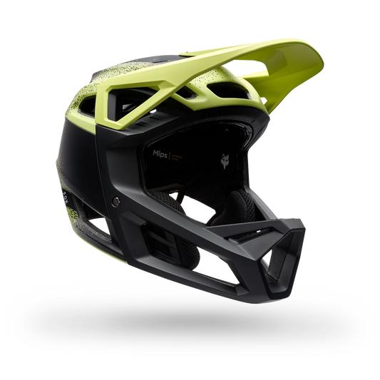 FOX PROFRAME RS AURA mountainbikehelm limoengroen