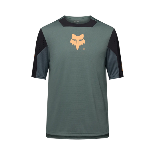 FOX DEFEND CREATION Korte Mouw Jersey Sage