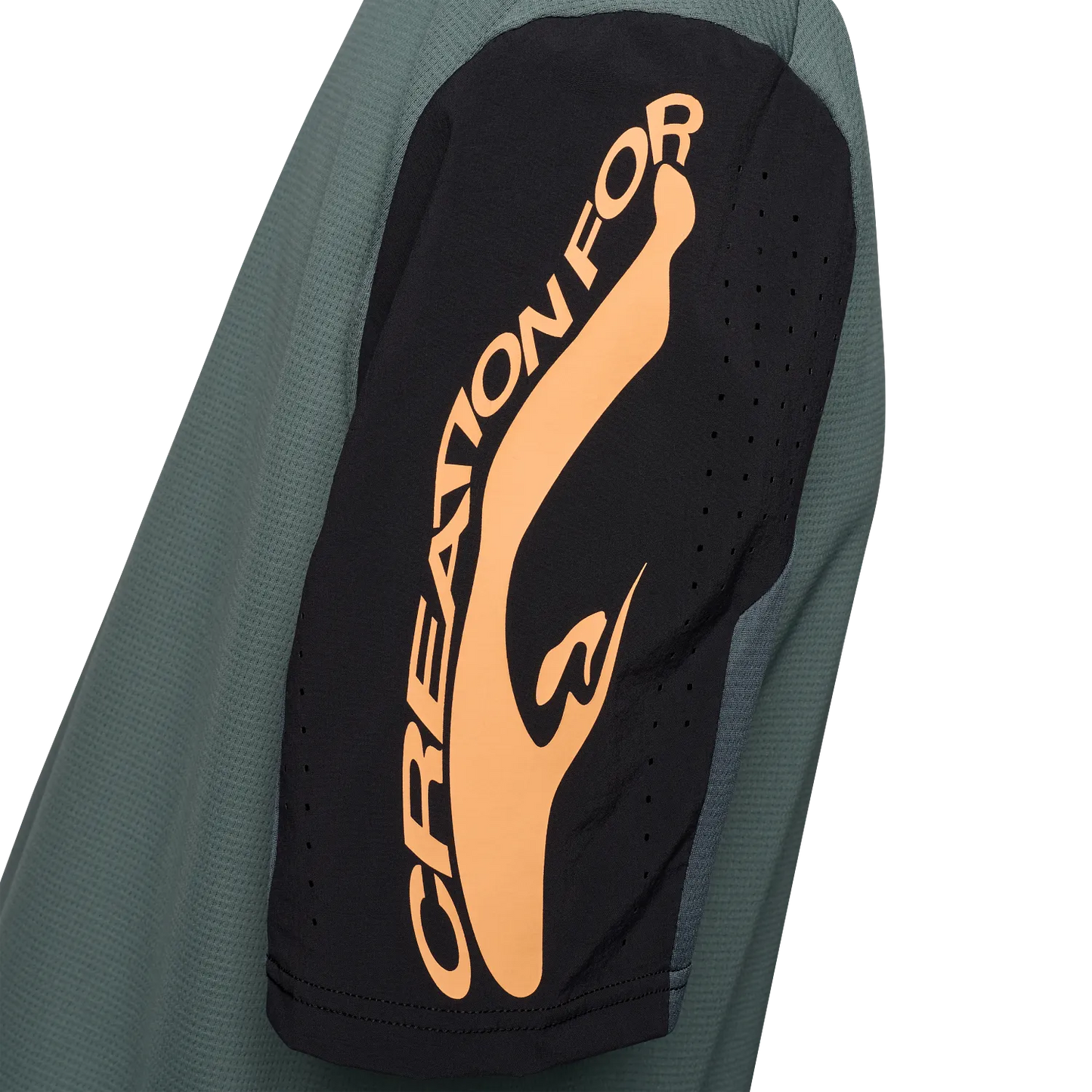 FOX DEFEND CREATION Korte Mouw Jersey Sage