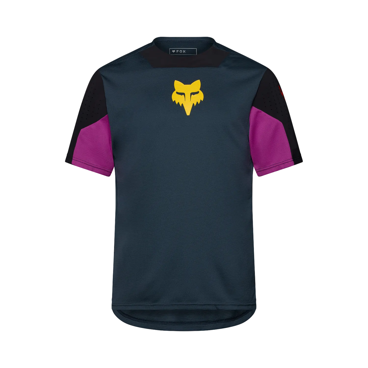 Shirt FOX DEFEND CREATION Korte Mouwen Blauw