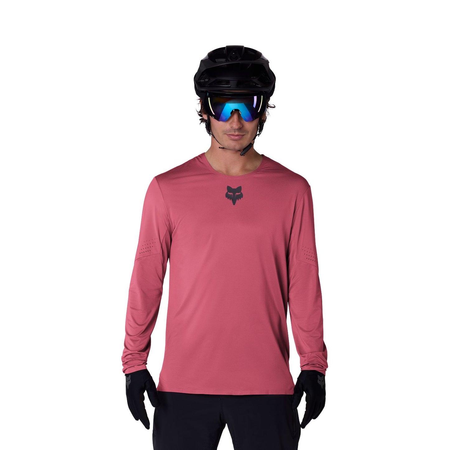 FOX FLEXAIR lange mouwen Jersey Berry