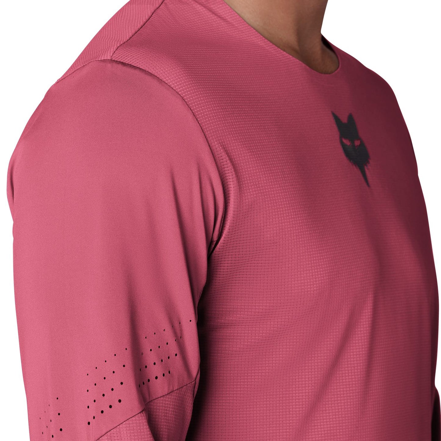 FOX FLEXAIR lange mouwen Jersey Berry