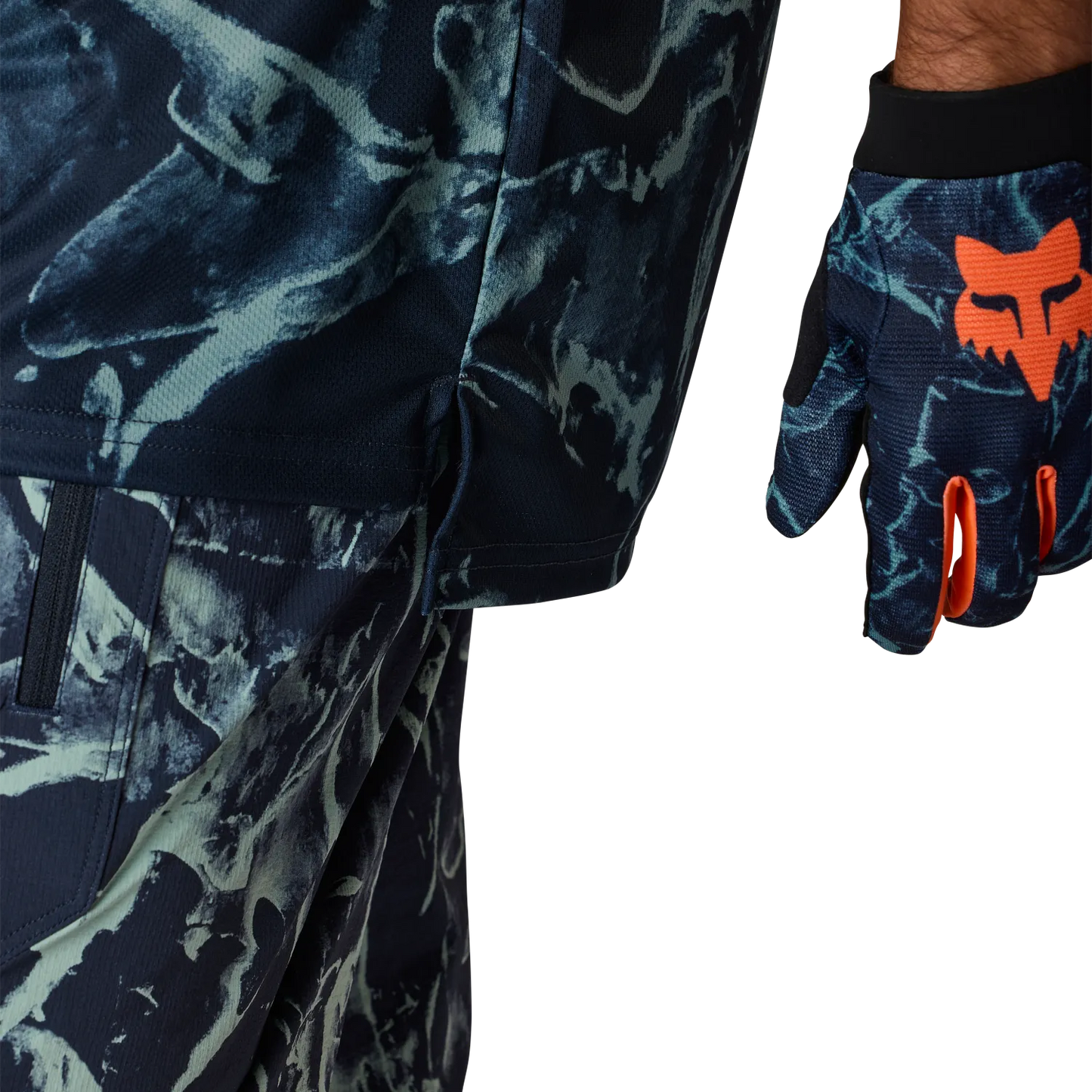 FOX RANGER Korte Mouw Jersey Arctic Blauw