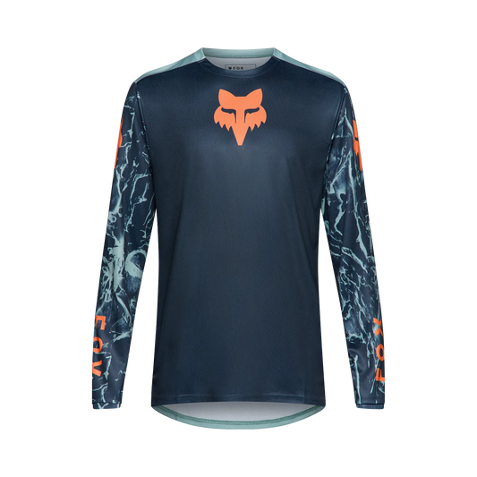FOX RANGER IMAGE PRINT Lange Mouw Jersey Arctic Blauw