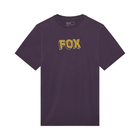 T-shirt FOX IMAGE PRINT 195 ORIGINAL Korte Mouw Paars Plum Perfect