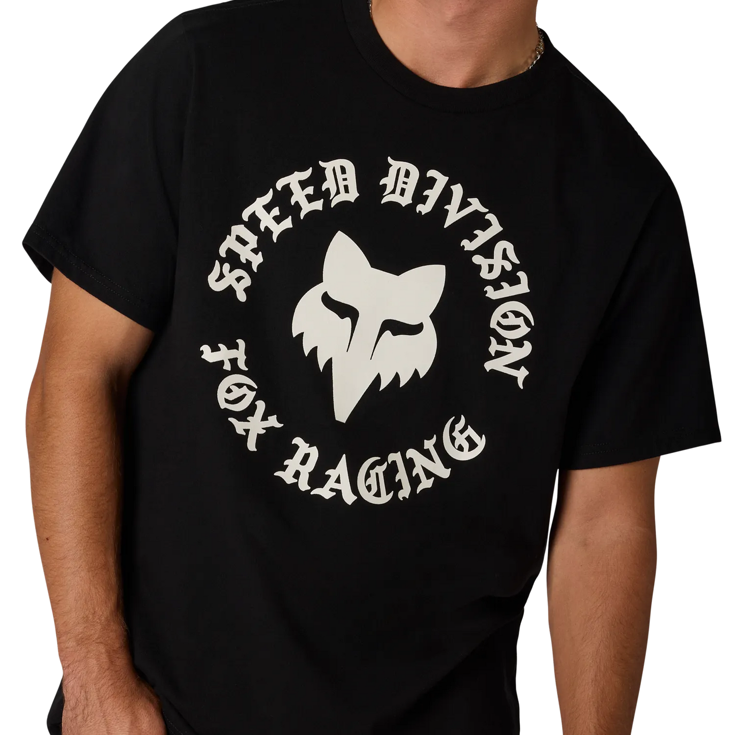 FOX BADGE 195 ORIGINAL T-shirt korte mouwen Zwart