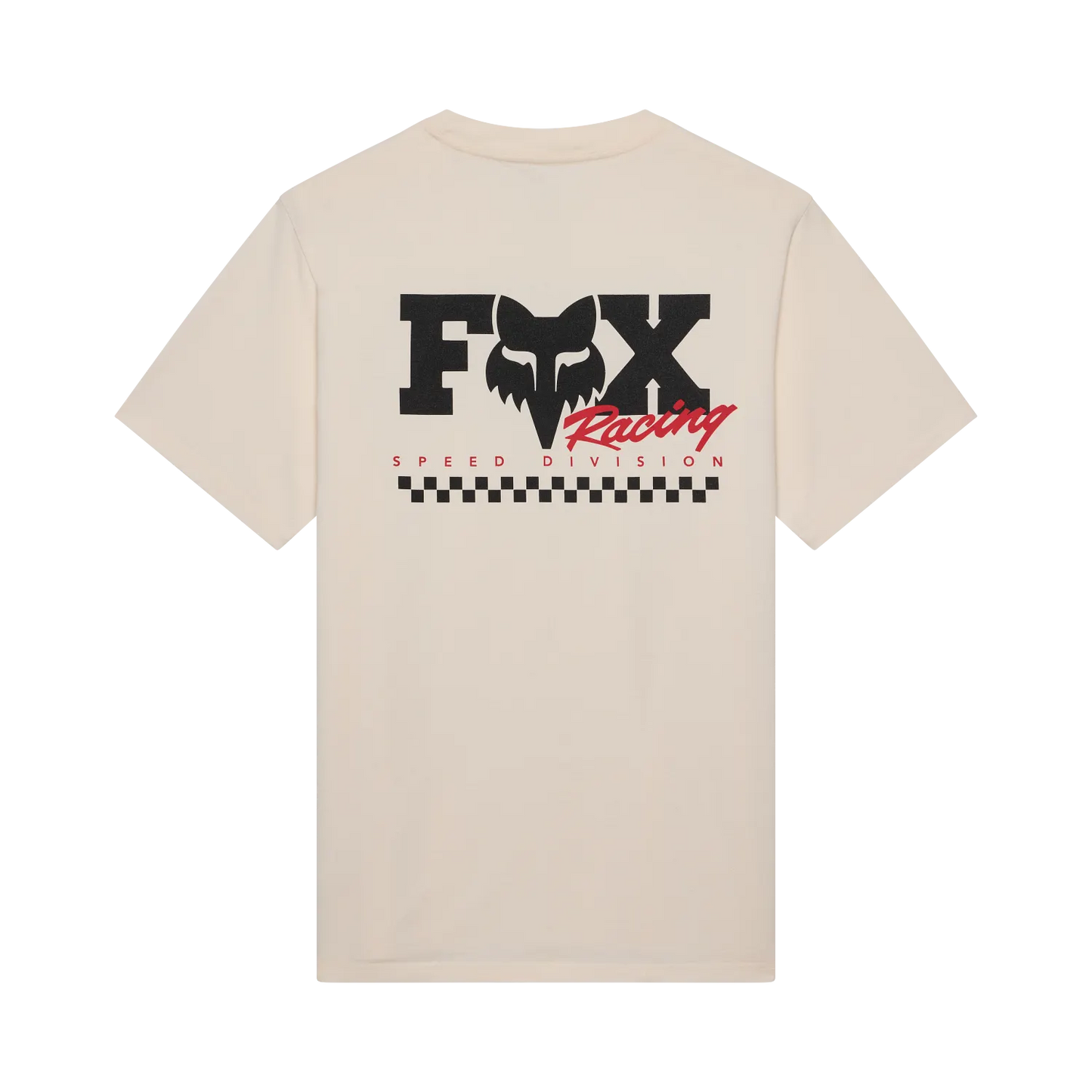 FOX CHECKER 195 ORIGINAL Korte Mouw Off White T-Shirt