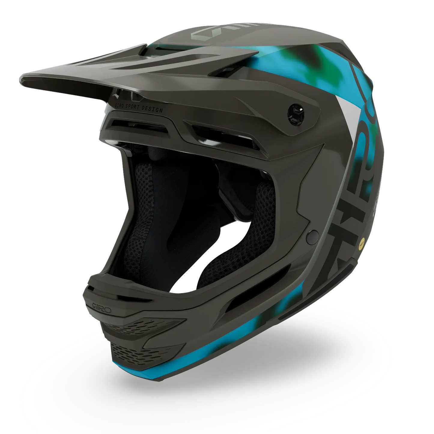 Casque VTT GIRO INSURGENT MIPS SPHERICAL Gris/Bleu