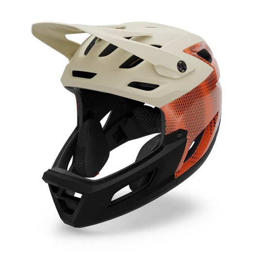 MTB-helm GIRO COALITION MIPS SPHERICAL Zwart/Beige/Oranje