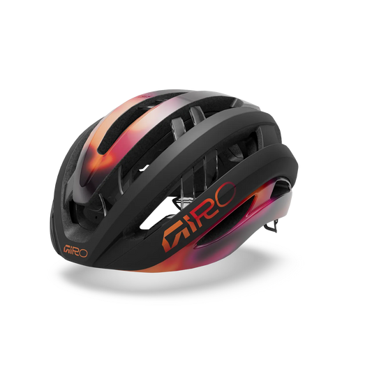 GIRO ARIES MIPS SPHERICAL-racehelm zwart/oranje