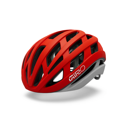 Racefietshelm GIRO HELIOS MIPS SPHERICAL Rood