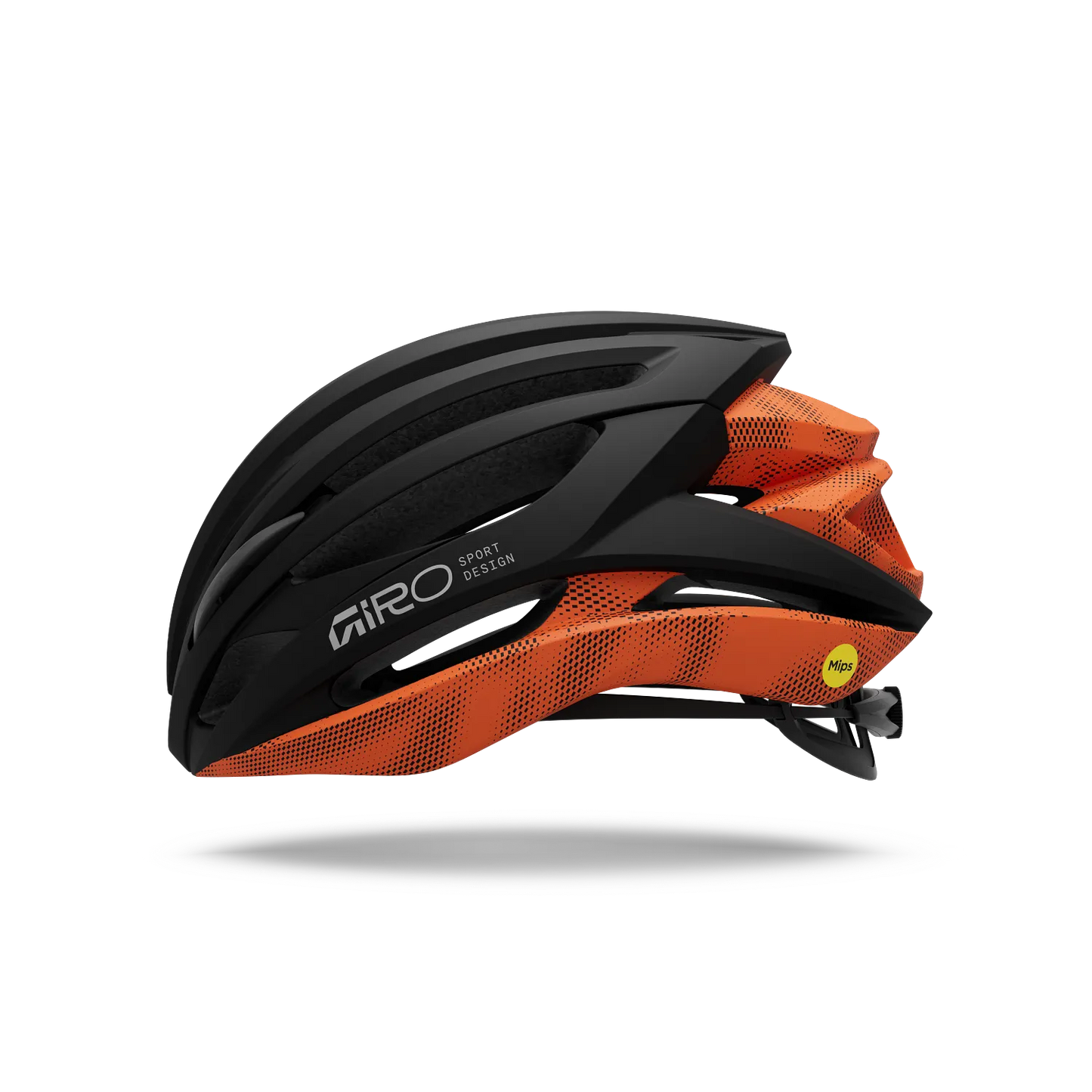 GIRO SYNTAX MIPS Road Helm Zwart/Oranje
