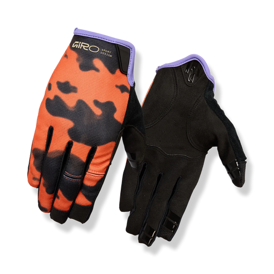 GIRO DND Camo oranje handschoenen