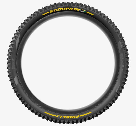 PIRELLI SCORPION RACE DH T 27.5x2.5 Tubeless Ready Zacht Zwart/Geel 3907400 band