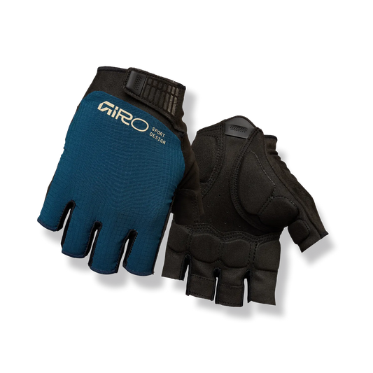 Korte Handschoenen GIRO BRAVO II Gel Saffier Blauw