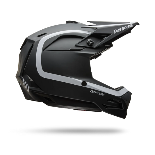 MTB-helm BELL FULL-10 MIPS SPHERICAL FASTHOUSE Zwart/Wit