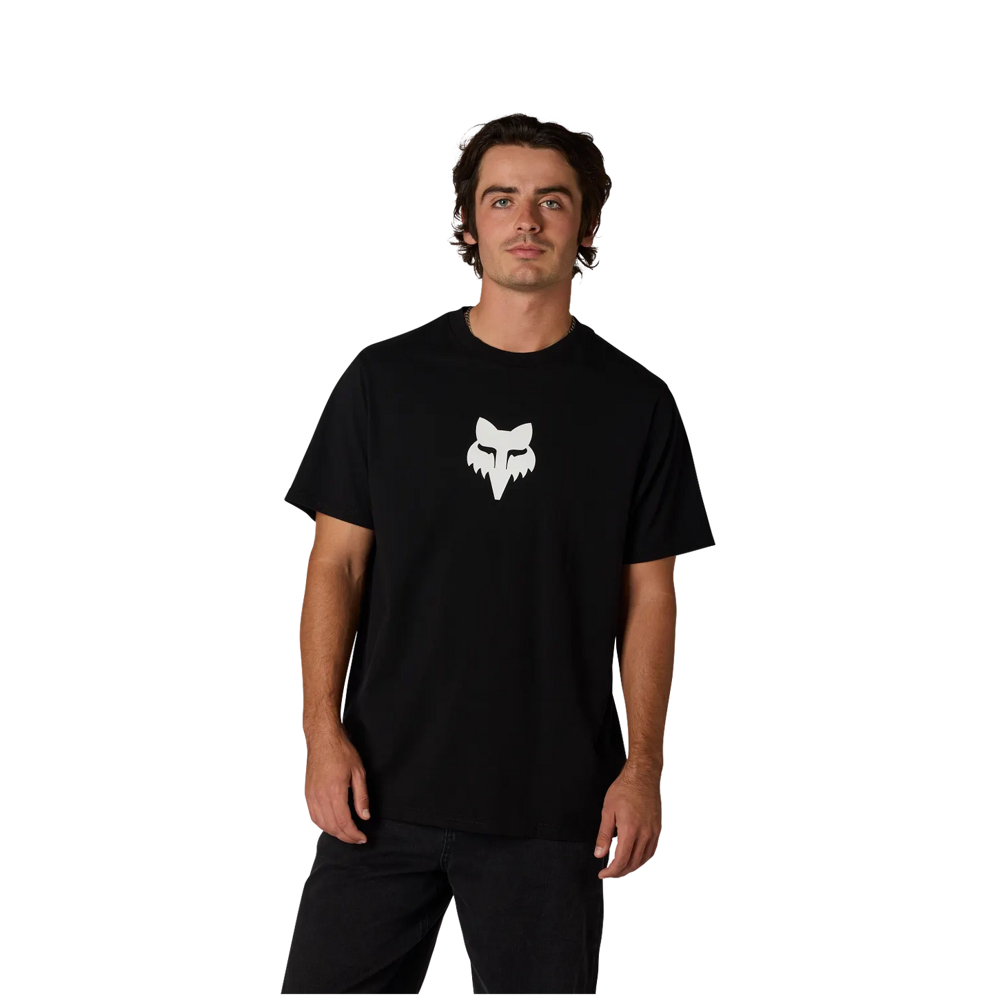 FOX HEAD 195 ORIGINAL T-shirt Korte Mouw Zwart/Wit