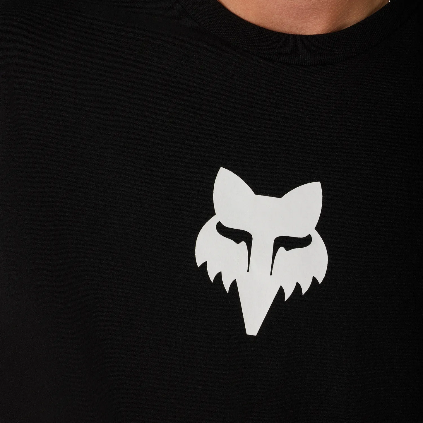 FOX HEAD 195 ORIGINAL T-shirt Korte Mouw Zwart/Wit