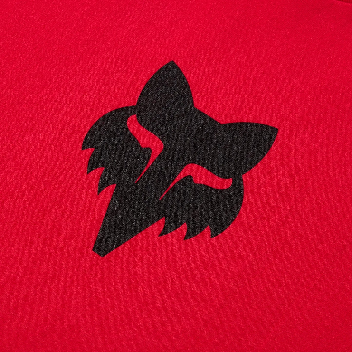 FOX HEAD 195 ORIGINAL T-shirt Korte Mouw Vlamrood