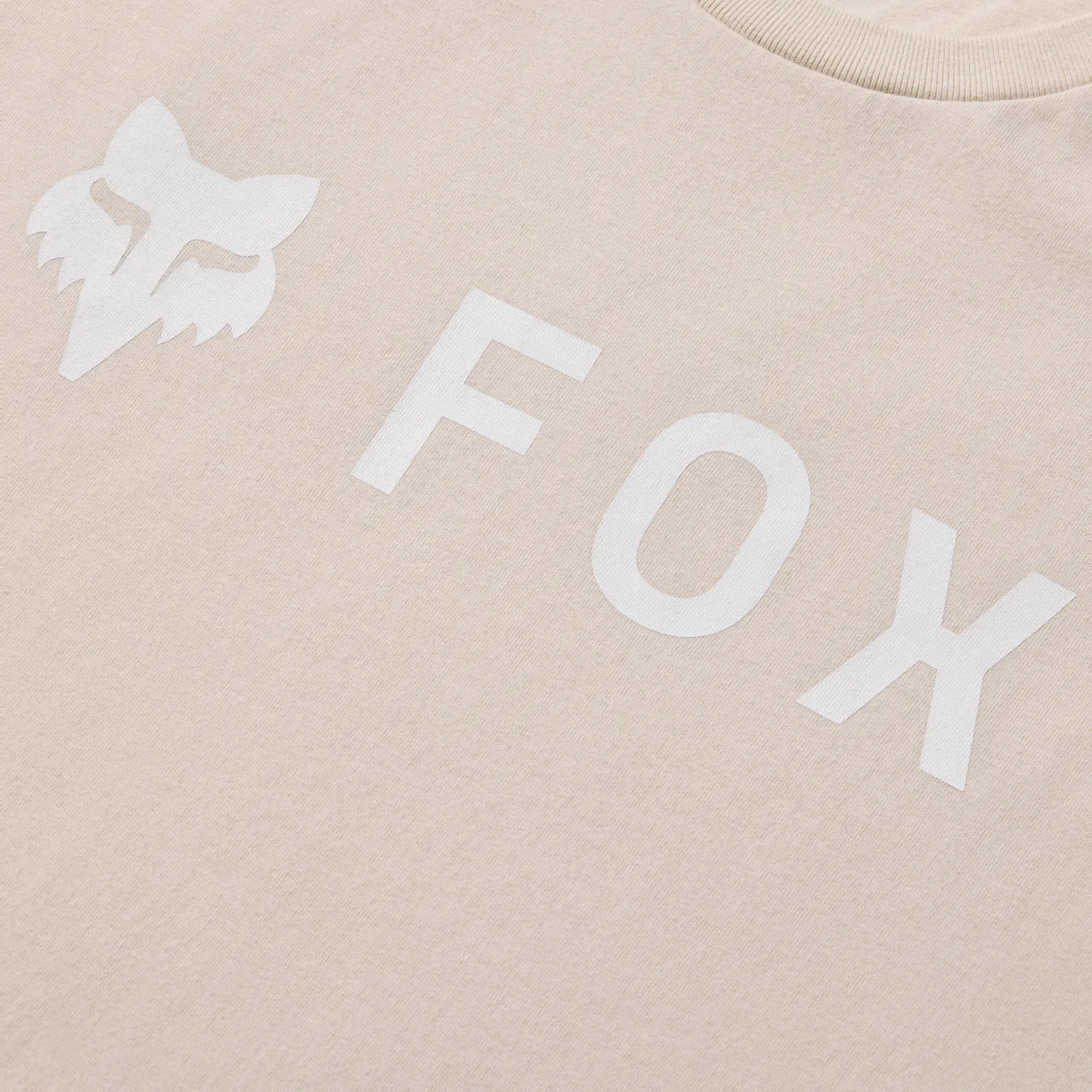 FOX ABSOLUTE 195 ORIGINAL T-shirt korte mouwen Beige krijt