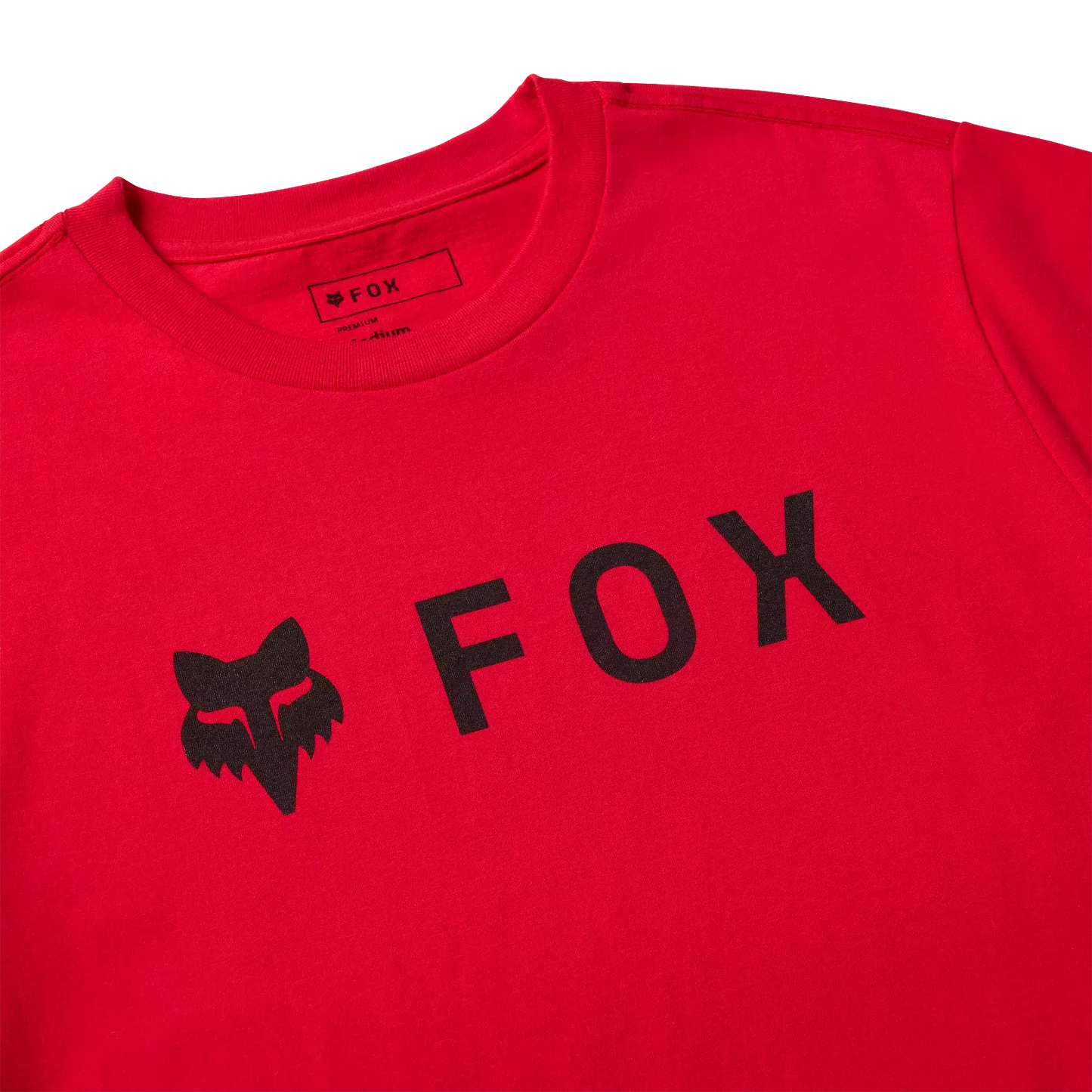 FOX ABSOLUTE 195 ORIGINEEL T-Shirt Korte Mouw Vlamrood