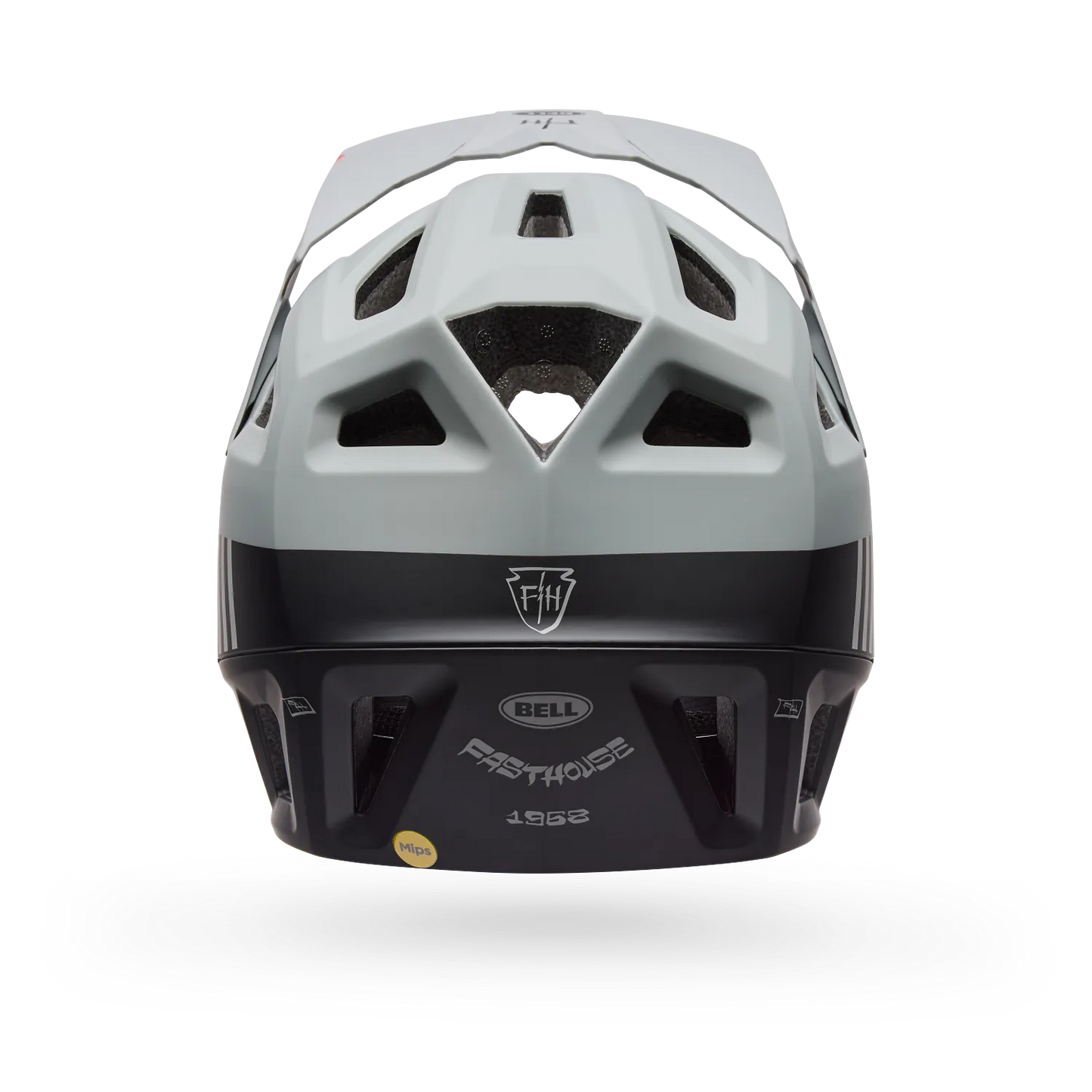 BELL FULL AIR MIPS SOLID MTB Helm Zwart/Grijs