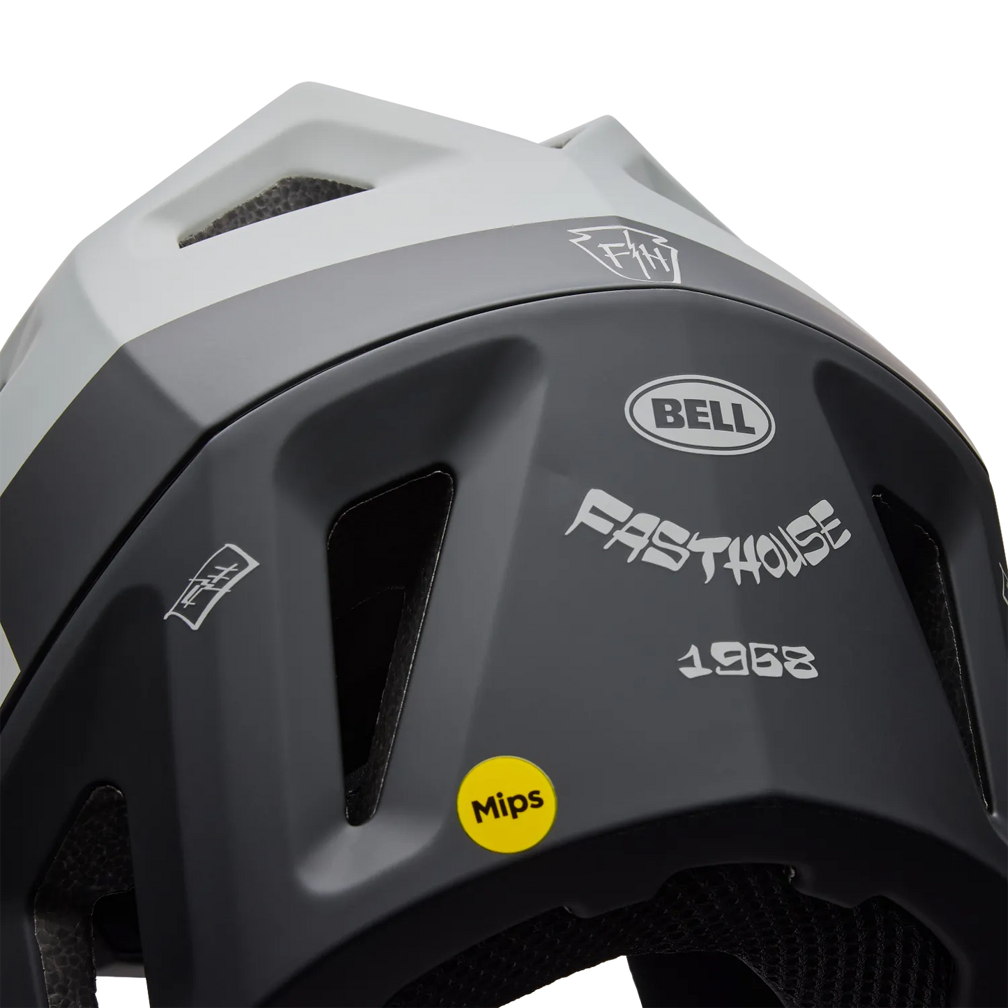 BELL FULL AIR MIPS SOLID MTB Helm Zwart/Grijs