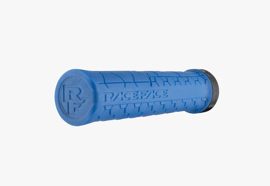 Handvatten RACE FACE GETTA Lock-On 135mm Blauw