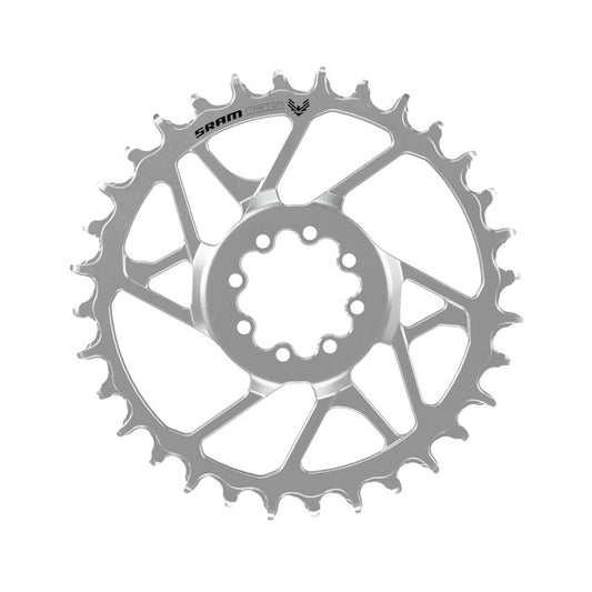 SRAM EAGLE 90 T-TYPE Boost 12V DM Offset 3mm Zilver Mono Kettingblad