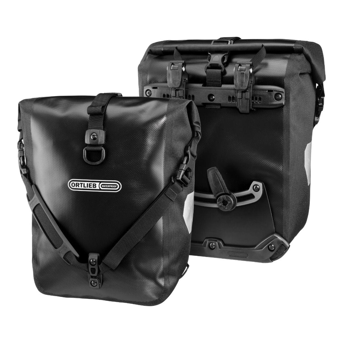 Paar ORTLIEB SPORT ROLLER 25 L Bagagetassen Zwart