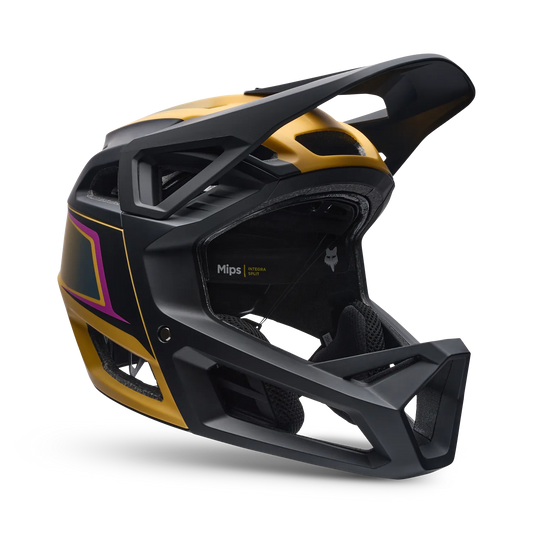 FOX PROFRAME RS HEATSTACK MTB-helm Geel