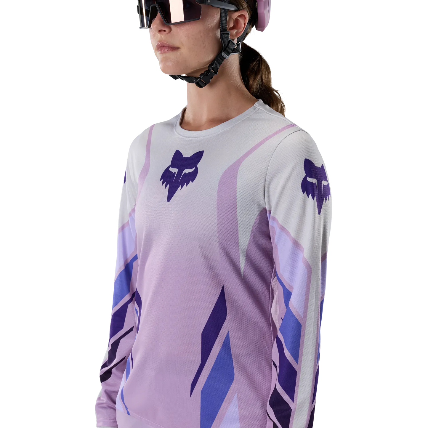 FOX RANGER FOUNDRY Damesfietsshirt Lange Mouwen Lavendel