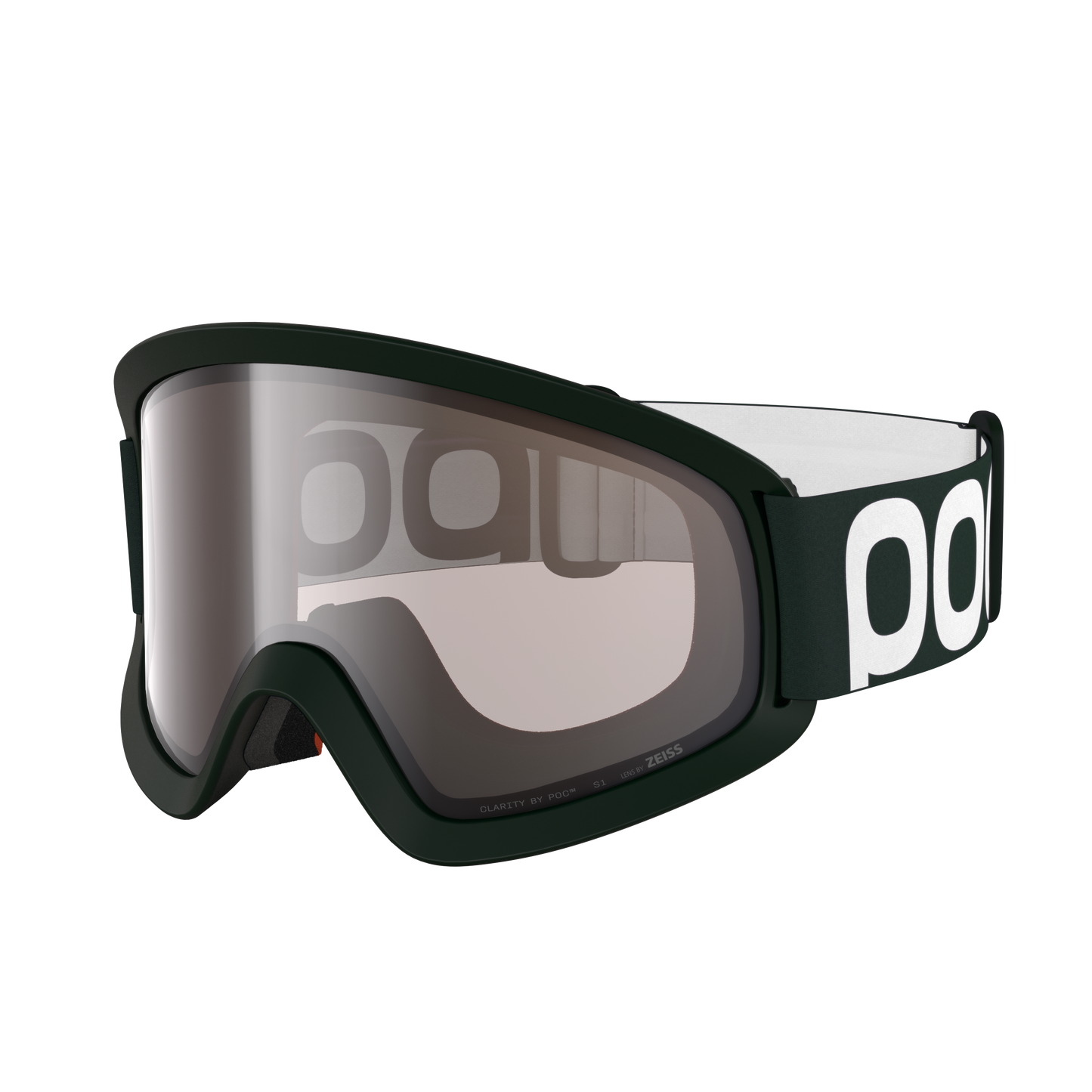 POC ORA Khaki Veiligheidsbril Clarity Trail Bewolkt Bruin