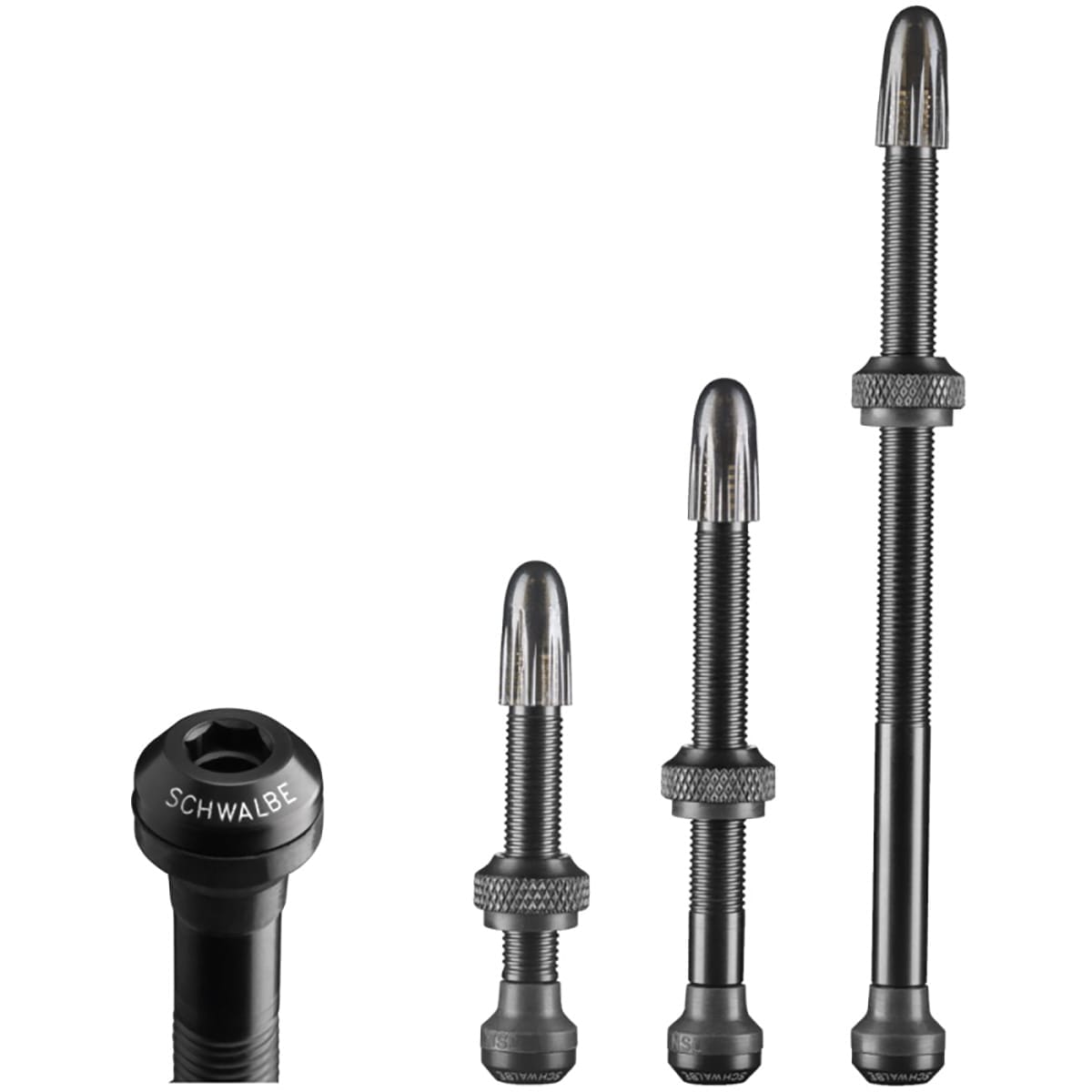 SCHWALBE Presta binnenbandloze ventielen (x2)