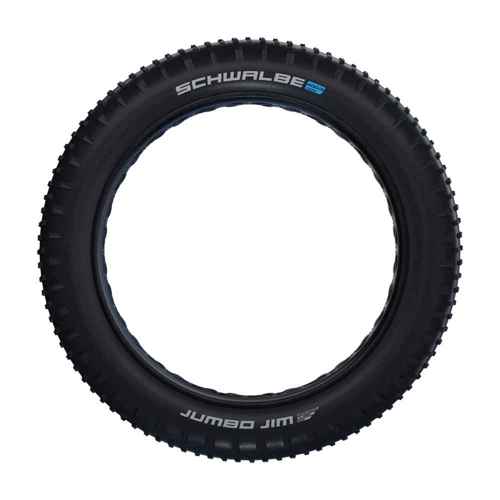 SCHWALBE JUMBO JIM 26x4.80 ADDIX SPEEDGRIP SUPERGROUND Tubeless Ready Zacht Zwarte band