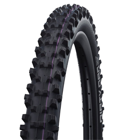 Band SCHWALBE DIRTY DAN 27.5x2.35 ADDIX ULTRASOFT SUPERGRAVITY Tubeless Ready Zacht Zwart