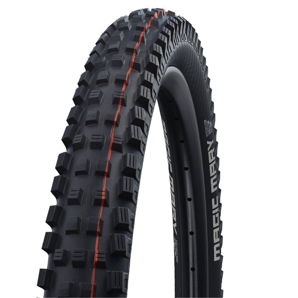 SCHWALBE MAGIC MARY 29x2.40 ADDIX SOFT SUPERTRAIL Tubeless Ready Zacht Zwarte band