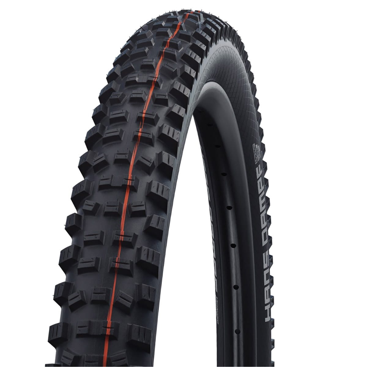 SCHWALBE HANS DAMPF 27.5x2.80 ADDIX SPEEDGRIP SUPERTRAIL Tubeless Ready Zacht Zwarte band