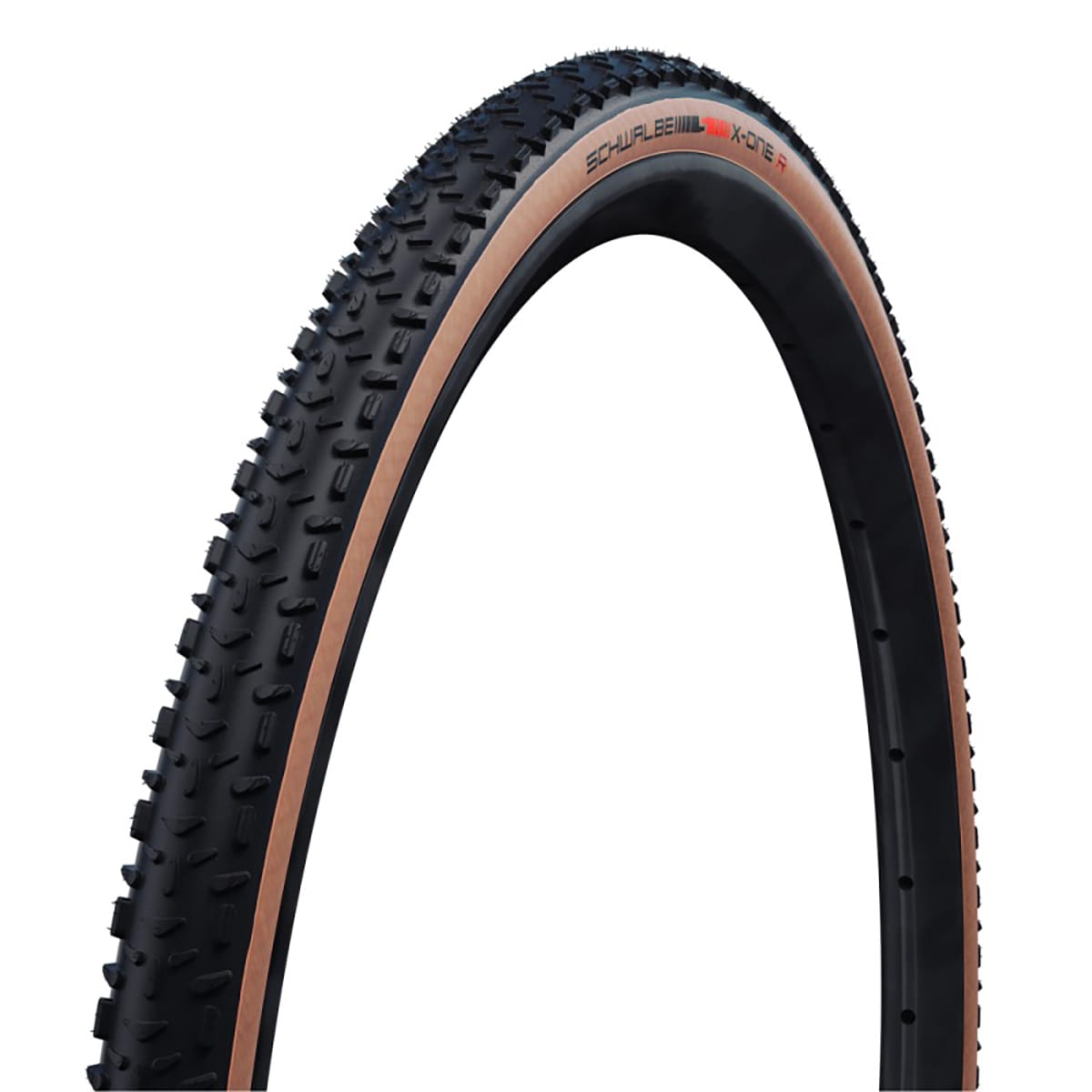 SCHWALBE X-ONE R ADDIX Race Super Race V-Guard 700x33C Tubeless Ready Beige band