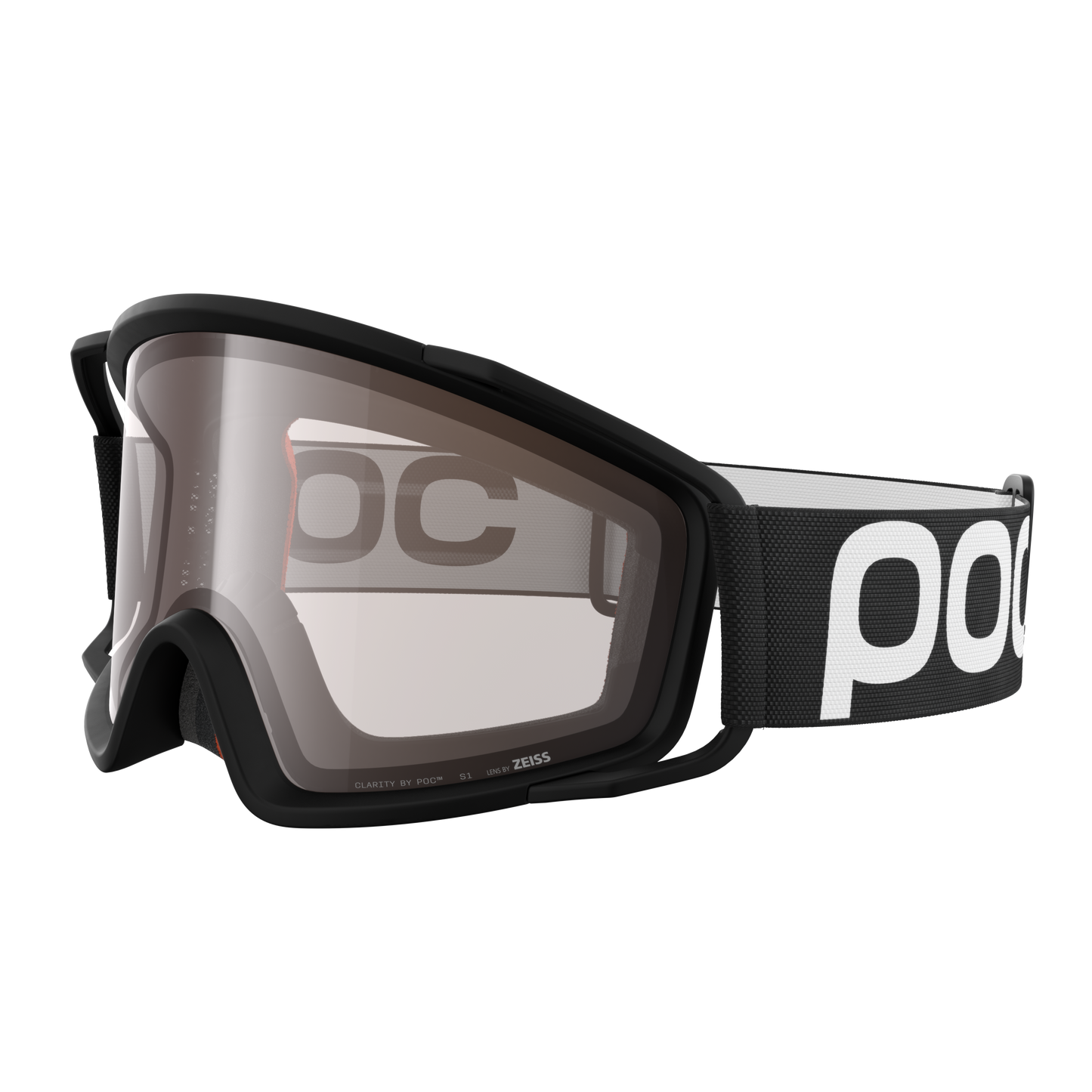 POC ZYGON Veiligheidsbril Zwart Helderheid Trail Bewolkt Bruin Scherm