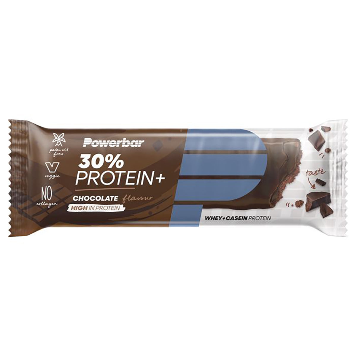 POWERBAR 30% PROTEIN PLUS Herstel reep (55 g) Chocolade