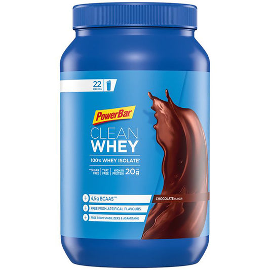 Eiwitdrank POWERBAR CLEAN WHEY 100% Isolaat (570g) Chocolade