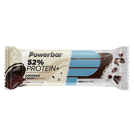 POWERBAR 52% PROTEIN PLUS Herstel reep (55 g) Koekjes & Crème