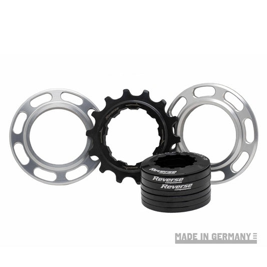 REVERSE COMPONENTS EXPERT single speed kit voor HG zilver body