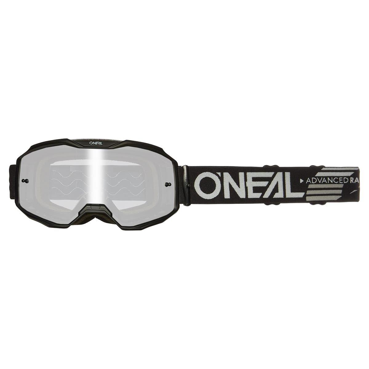 O'NEAL B-10 SOLID Masker Zwart/Zilver