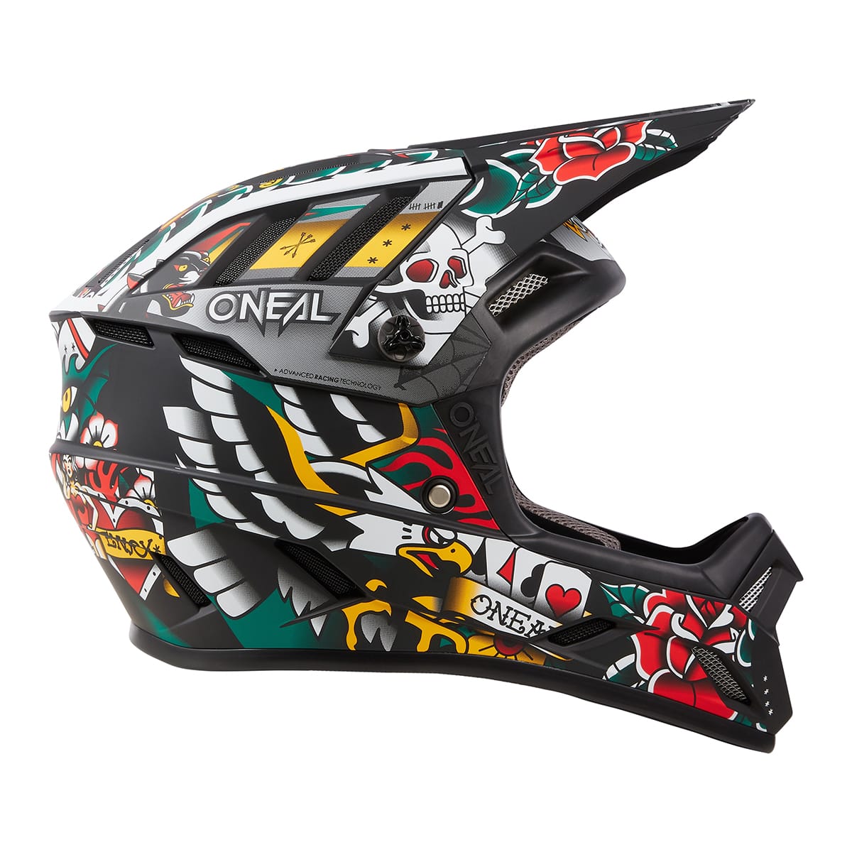 O'NEAL BACKFLIP INKED Multicolour MTB Helm
