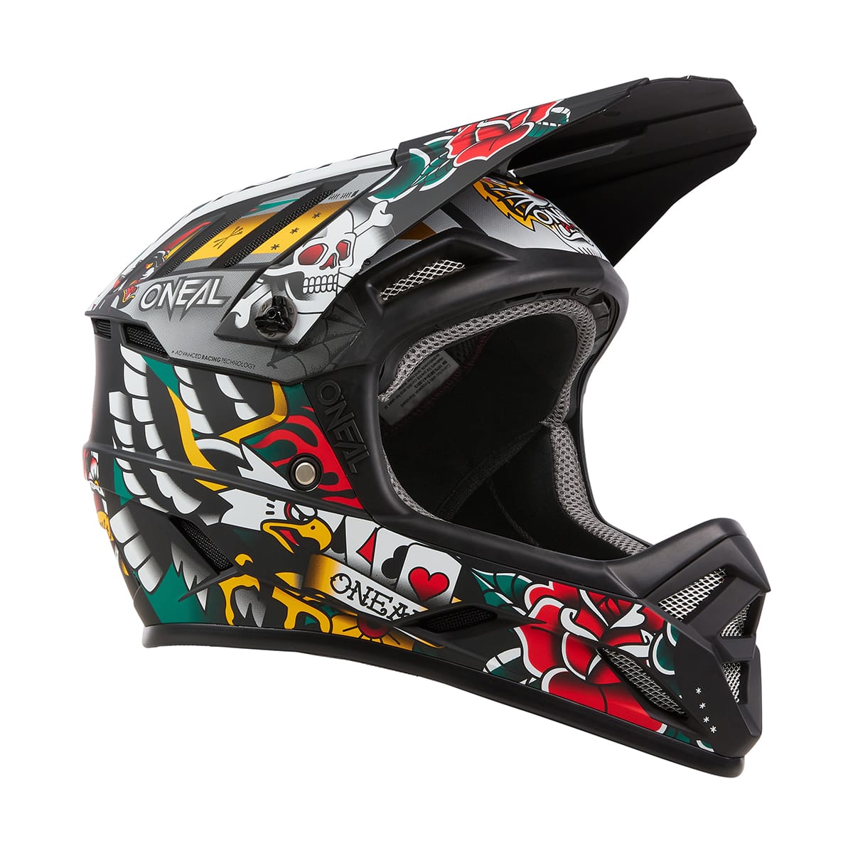 O'NEAL BACKFLIP INKED Multicolour MTB Helm