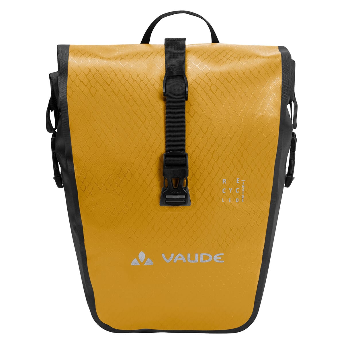 Paar VAUDE AQUA FRONT Bagagedraagtassen 28 L Mosterdgeel