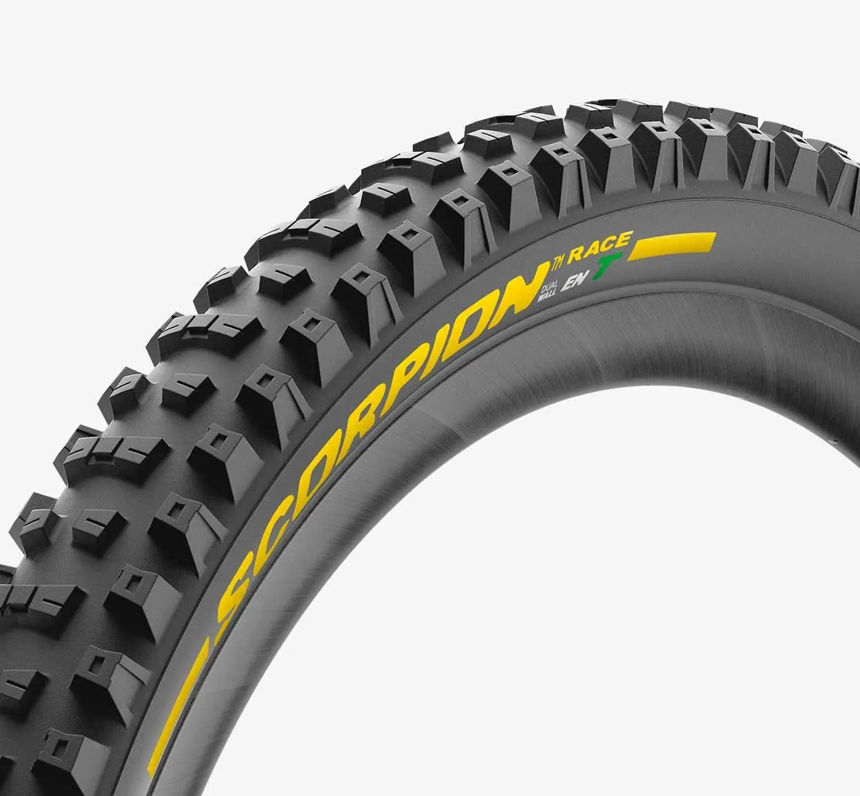 PIRELLI SCORPION RACE ENDURO T 29x2.5 Tubeless Ready Zacht Zwart/Geel band 4191400